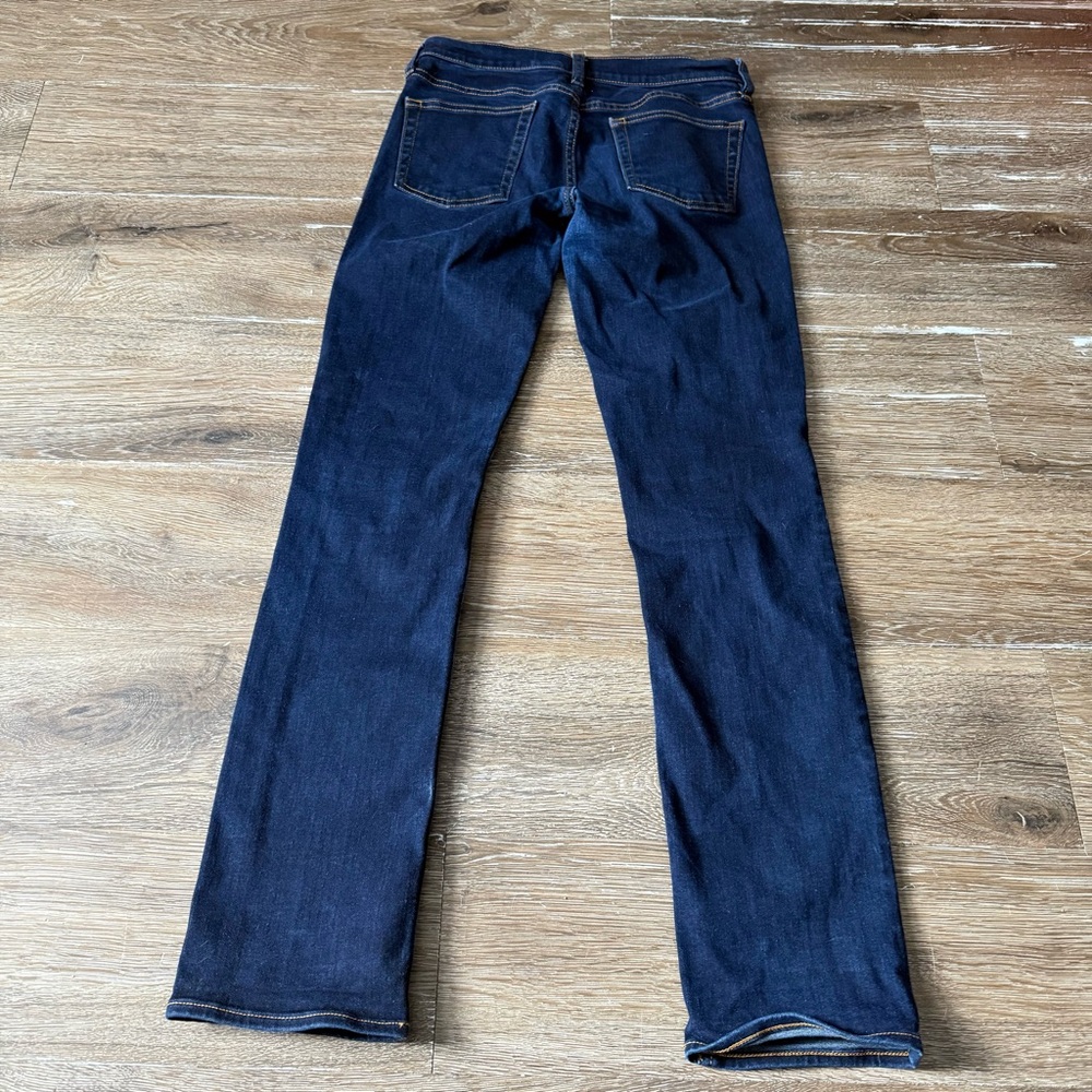 J crew Classic Blue Women's Jeans Size 25x31 Stretch Dark Wash Denim